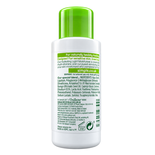 Simple Kind To Skin Hydrating Light Moisturiser 50 ml image 2