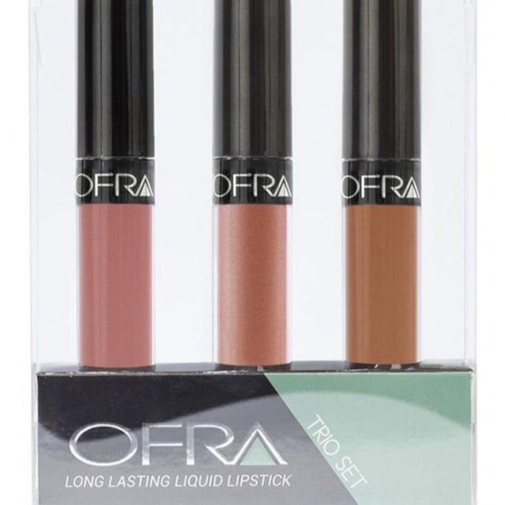 Ofra Long Lasting Liquid Lipstick The Nudes Trio Set - Bel Air, Dubai, Manila