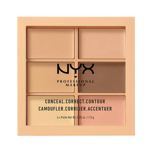 NYX لوحة الكونسيلر والتصحيح والكونتور
