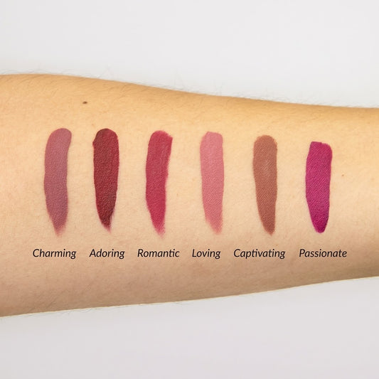 طقم أحمر شفاه سائل ذا بالم theBalm Meet Matte Hughes Mini Kit