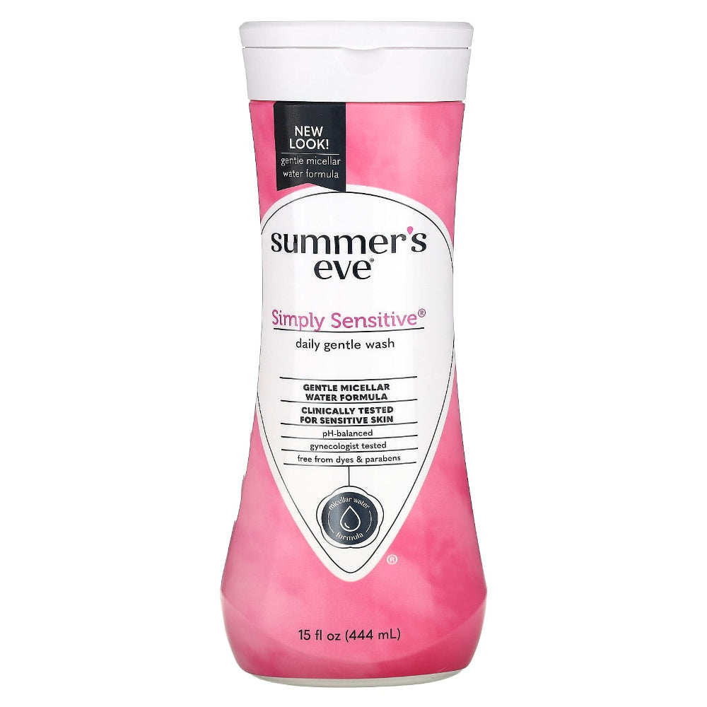 Summer's Eve Simply Sensitive Wash 15oz 444ml