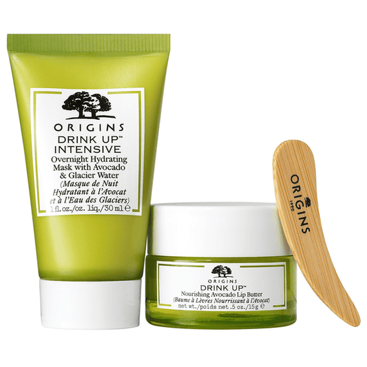 Origins Avo-Amazing Drink Up Skin-Nourishing Mask and Lip Butter