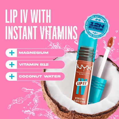NYX Lip IV Hydrating Lip Gloss Serum