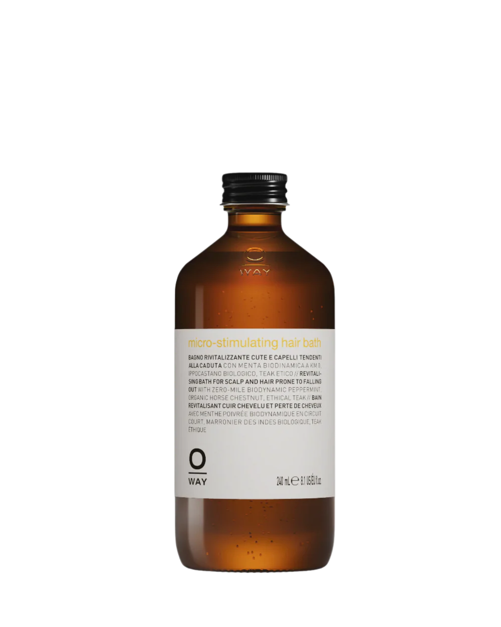 O Way micro-stimulating hair bath