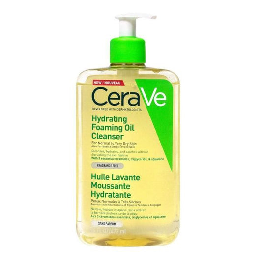CeraVe زيت رغوي منظف مرطب / (FR)