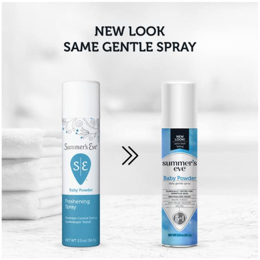 Summer's Eve Baby Powder Spray