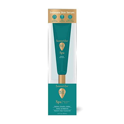 Summer's Eve Intimate Skin Serum 1.0oz 30 ml Vit E Aloe Coconut Oil