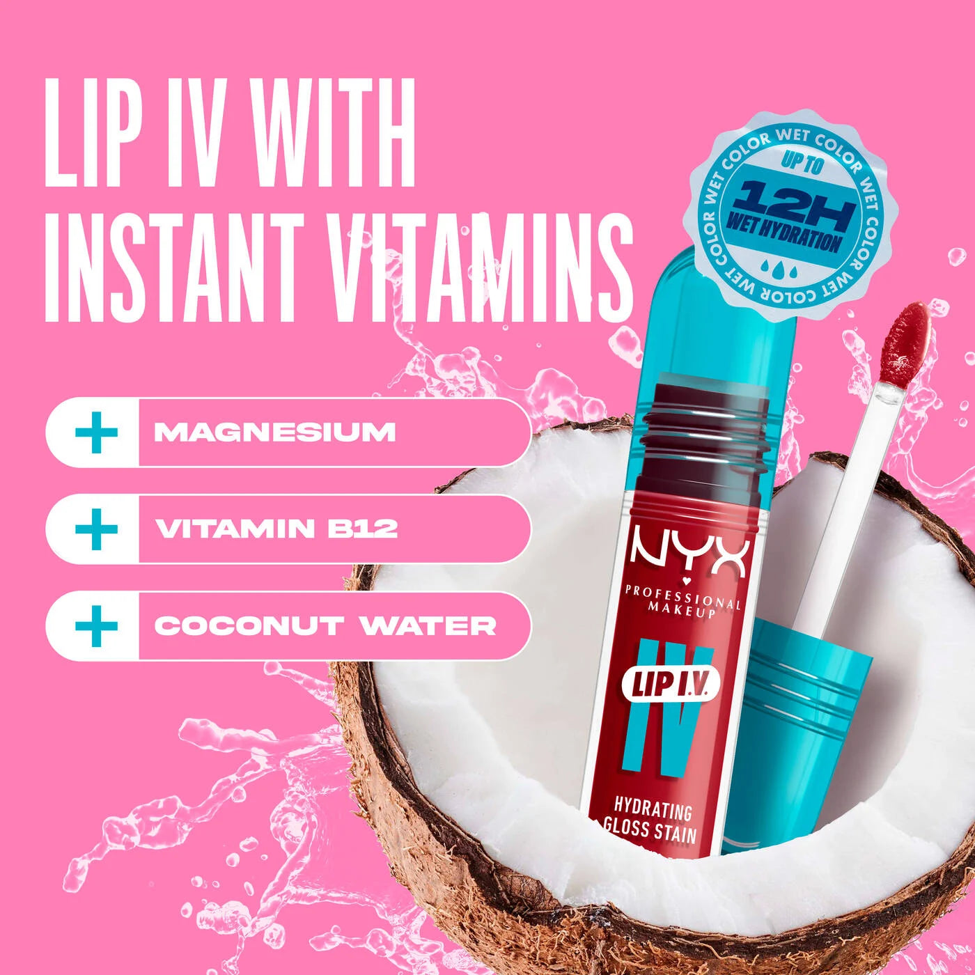 Lip Iv Lip Gloss - Cranberry Splash