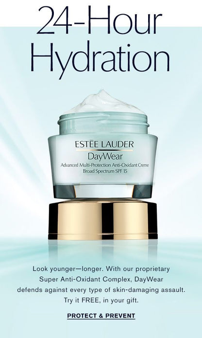 Estee Lauder DayWear Moisturizer Multi-Protection Anti-Oxidant 24H‑Moisture Creme SPF 15 - 15ml     b  bb