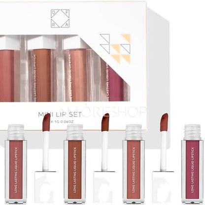 OFRA Everyday Nudes Lip Set Volume II (Sao Paulo, Manila, Bal Harbour, Canyon)