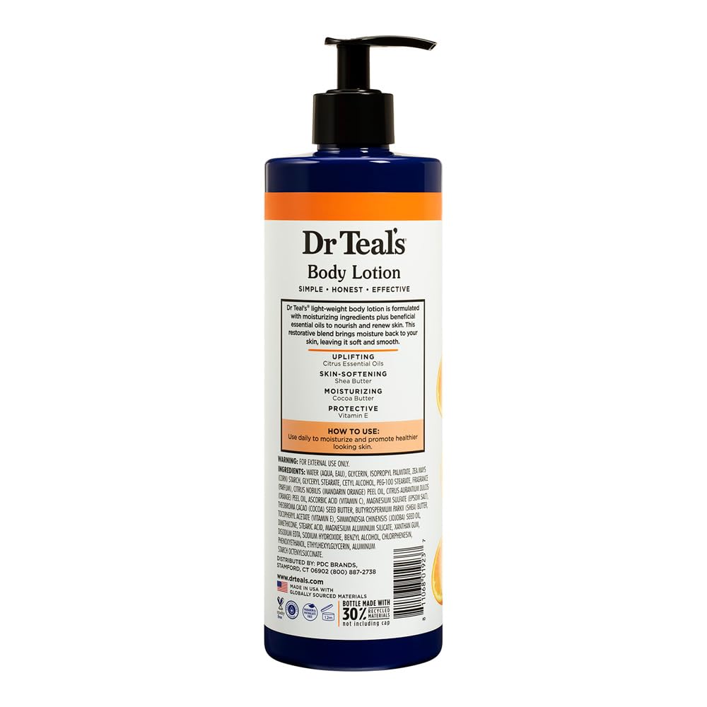 Dr Teals Body Lotion Citrus Vitamin C