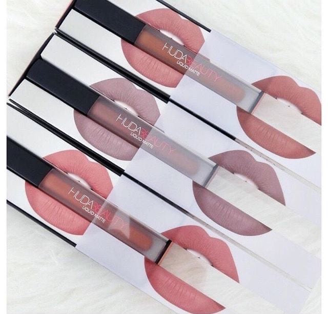 Huda Beauty Liquid Matte Ultra-Comfort Transfer-Proof Lipstick
