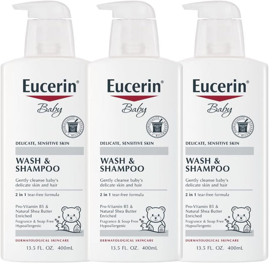 Eucerin Baby Wash and Shampoo