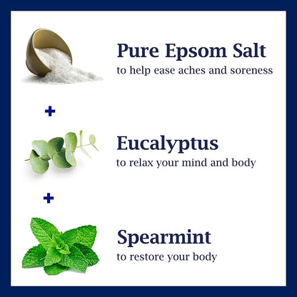 Dr Teals Body Wash With Pure Epsom Salt Relax and Relief With Eucalyptus and Spearmint