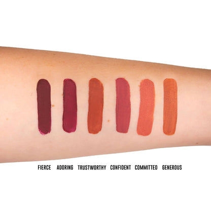 طقم أحمر شفاه سائل ذا بالم theBalm Meet Matte Hughes Mini Kit