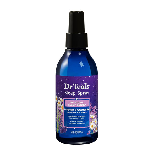 Dr Teals Aroma Sleep Spray and Calm Blend Melatonin, Lavender, and Chamomile