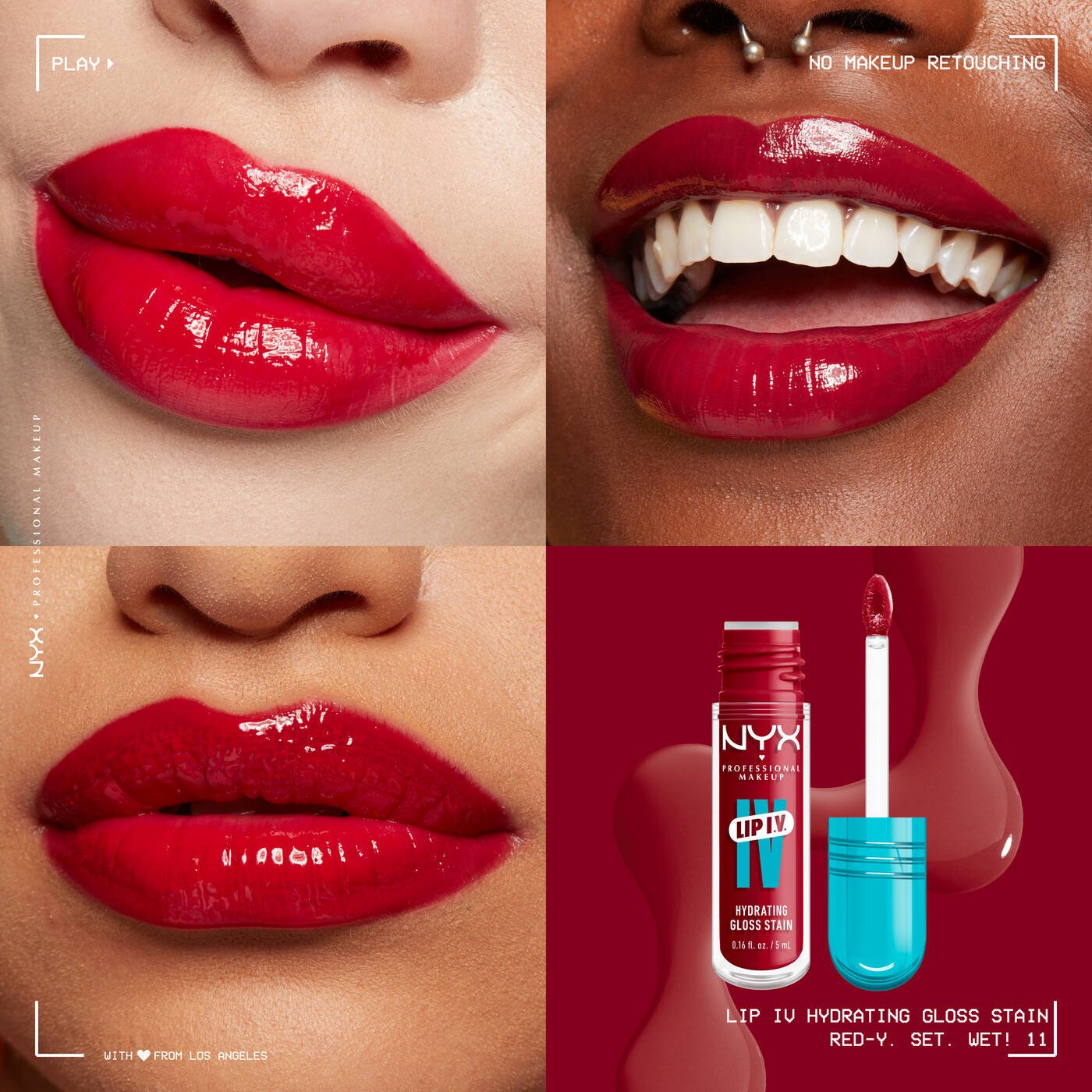 Lip Iv Lip Gloss - Cranberry Splash