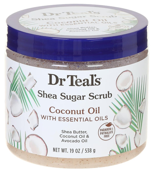 Dr Teals Body Scrub Shea Sugar Scrub With Coconut Oil