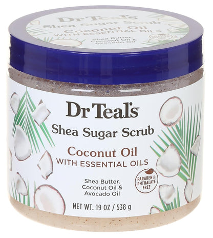Dr Teals Body Scrub Shea Sugar Scrub With Coconut Oil