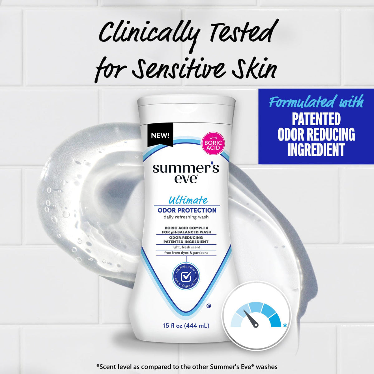 SE Ultimate Odor Control Feminine Body  Wash
