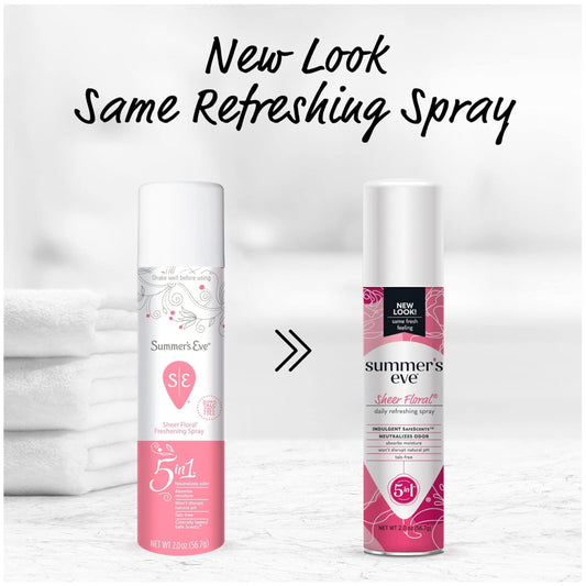 Summer's Eve Sheer Floral Spray