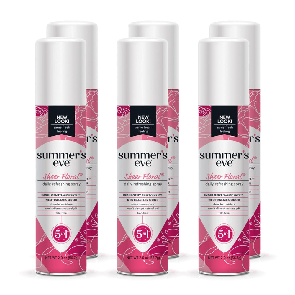 Summer's Eve Sheer Floral Spray