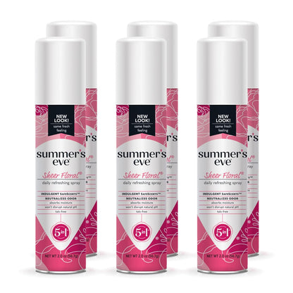 Summer's Eve Sheer Floral Spray