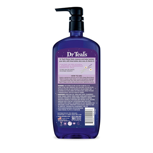 Dr Teals Body Wash Sleep Blend Melatonin