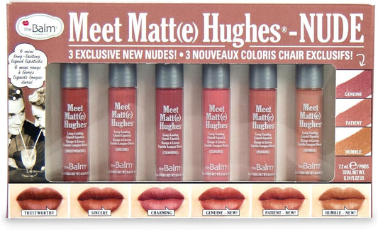 طقم أحمر شفاه سائل ذا بالم theBalm Meet Matte Hughes Mini Kit