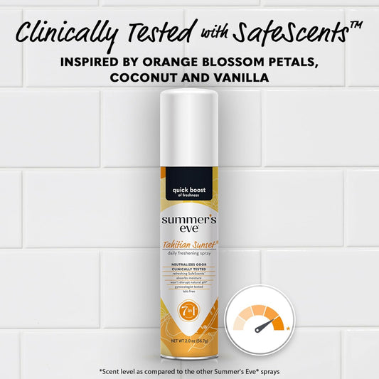 Summer's Eve Tahitian Sunset Spray