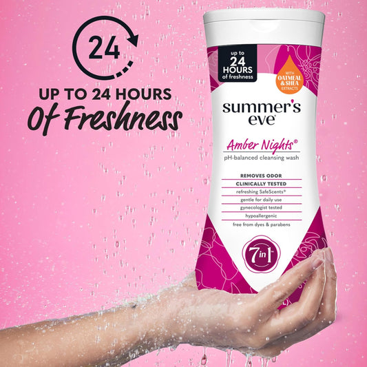 Summer's Eve Amber Nights Wash 15oz 444ml