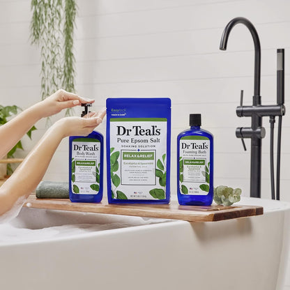 Dr Teals Foaming Bath With Pure Epsom Salt Eucalyptus and Spearmint