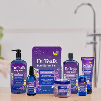 Dr Teals Body Wash Sleep Blend Melatonin