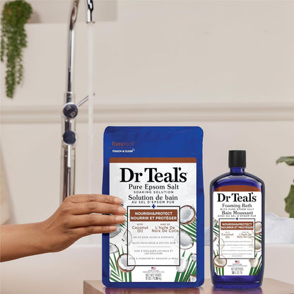 Dr Teals Foaming Bath With Pure Epsom Salt With Coconut Oil