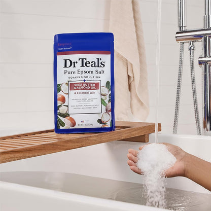 Dr Teals Epsom Salt Shea Butter and Almond Oil 3 lbs.