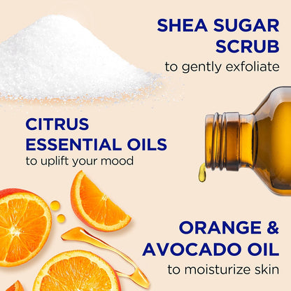 Dr Teals Body Scrub Shea Sugar Scrub Vitamin C