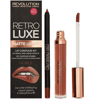 Revolution Retro Luxe Matte Lip Kit