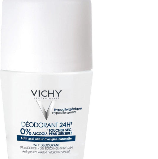 Vichy Deodorant 0% Alcohol Actif anti-odeur d'origine naturelle 24H