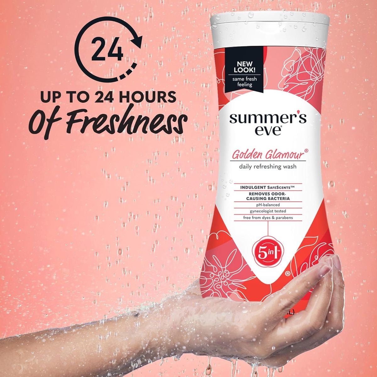 Summer's Eve Island Splash Wash 15oz 444ml