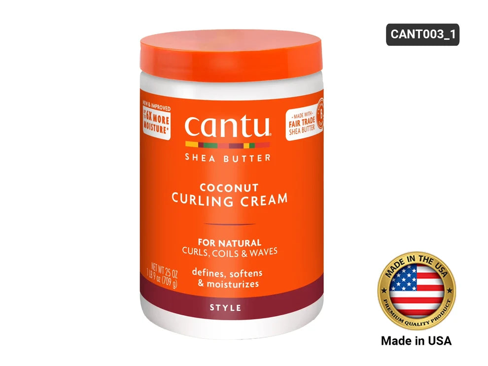 Cantu Coconut Curling Cream-Salon Size