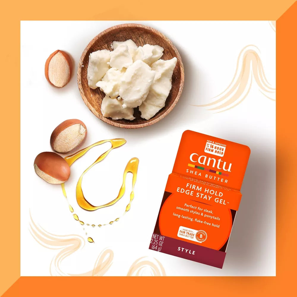 Cantu Extra Hold Edge Stay Gel