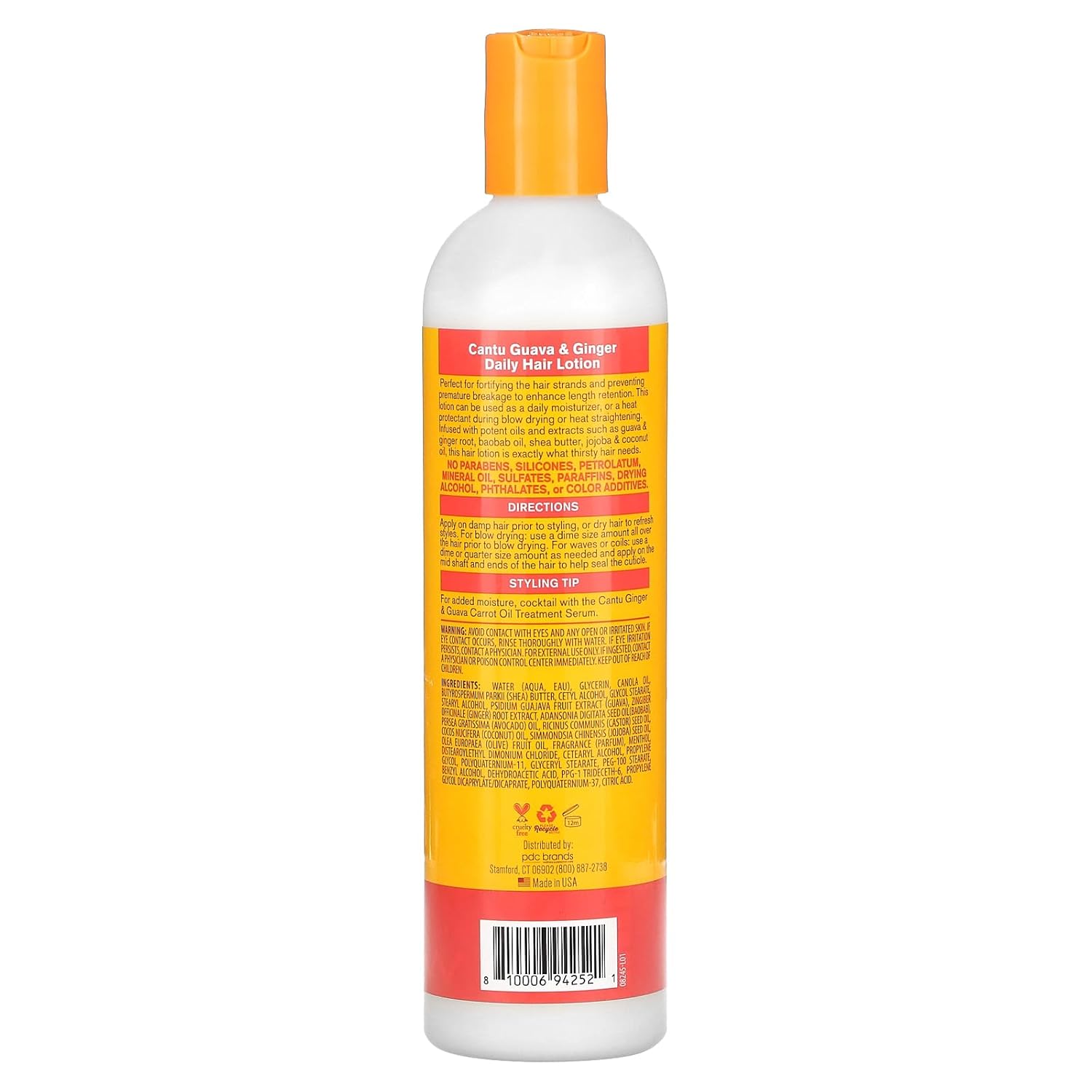 Cantu Guava And Ginger Hair Lotion 12oz