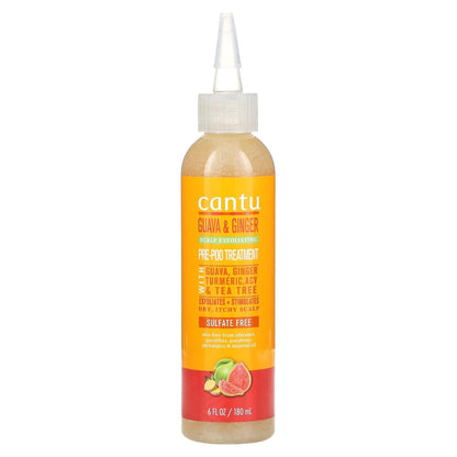 Cantu Guava And Ginger Scalp Exfoliating Pre-Poo Treatment 6oz