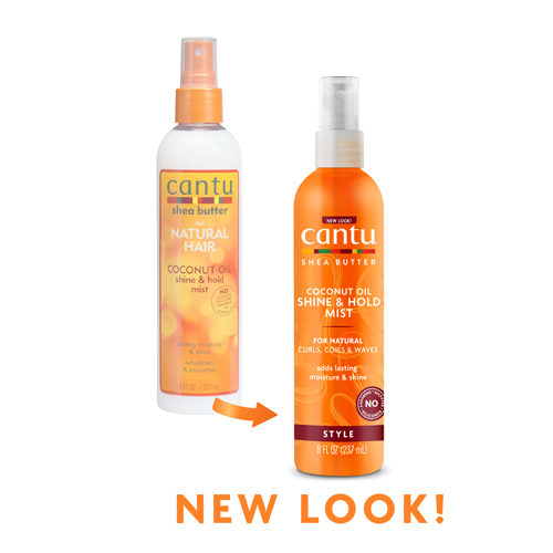 Cantu Natural Hair Coconut Oil Shine And Hold Mist 8oz