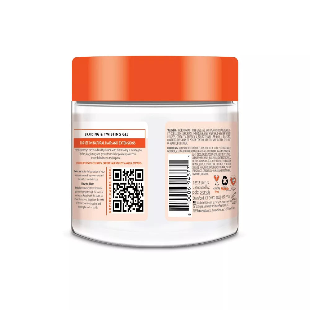 Cantu Protective Styles Braiding And Twisting Hair Gel 8oz