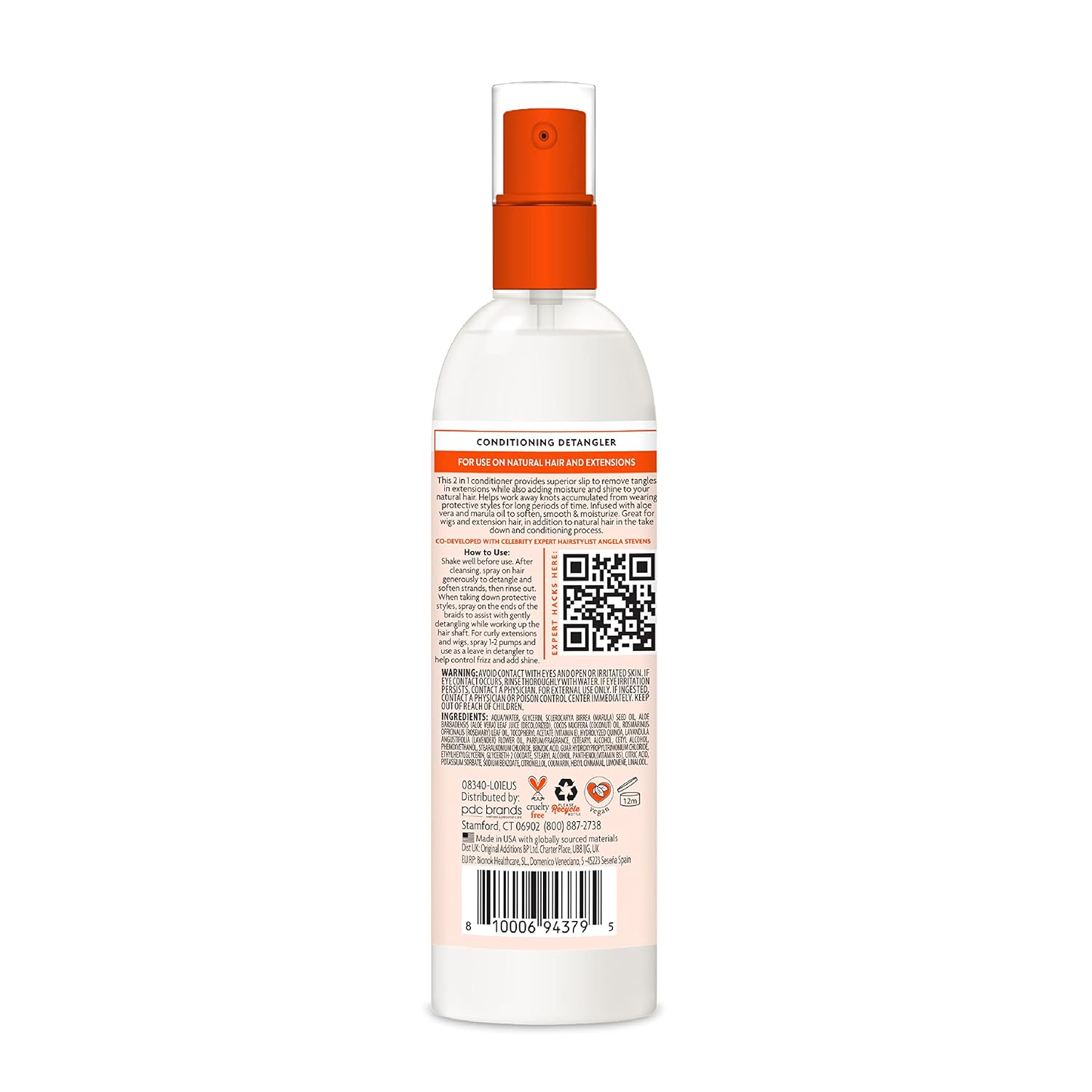 Cantu Protective Styles By Angela Conditioning Detangler 8oz