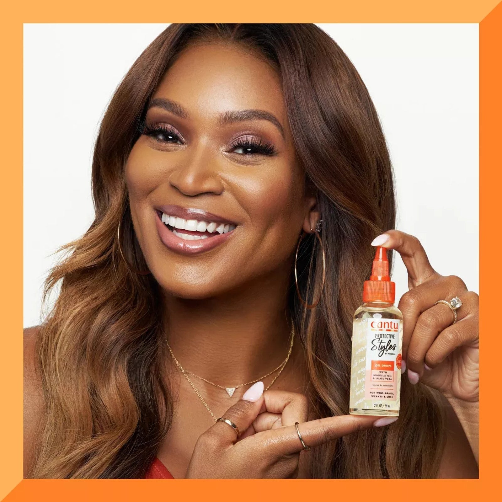 Cantu Protective Styles Scalp Daily Oil Drop Hair Treatment 2oz