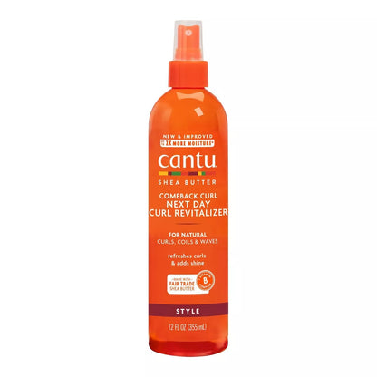 Cantu Shea Butter Comeback Curl Next Day Curl Revitalizer 12oz
