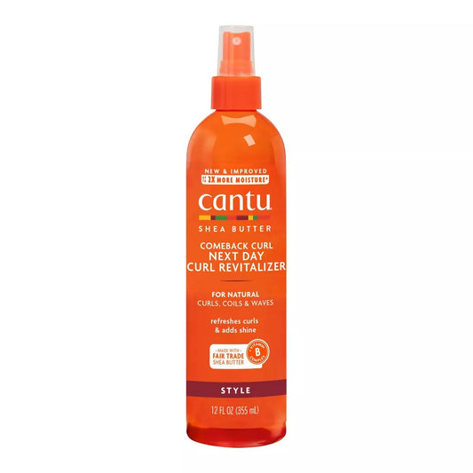 Cantu Shea Butter Comeback Curl Next Day Curl Revitalizer 12oz