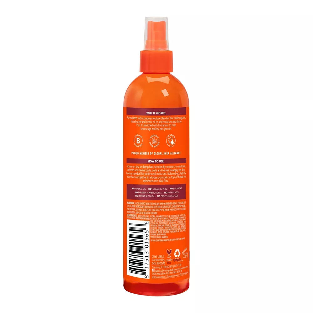 Cantu Shea Butter Comeback Curl Next Day Curl Revitalizer 12oz